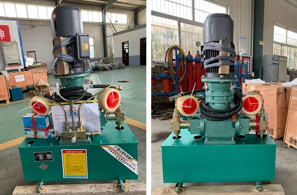 非标定制2D-SY63/63带刹车电机试压泵已发往宜兴