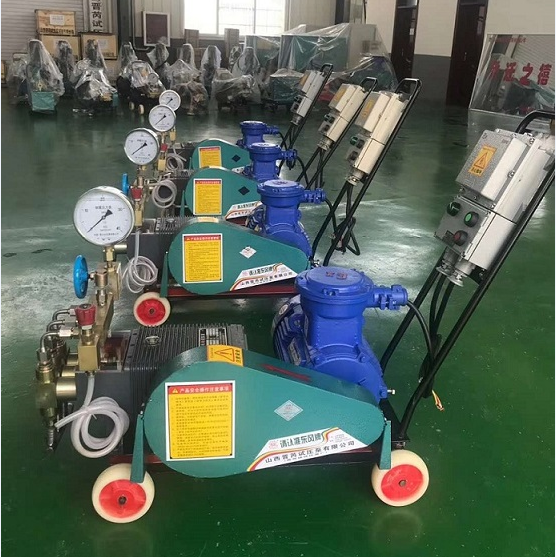 防爆7.5kw电动试压泵即将发往新疆塔里木油田