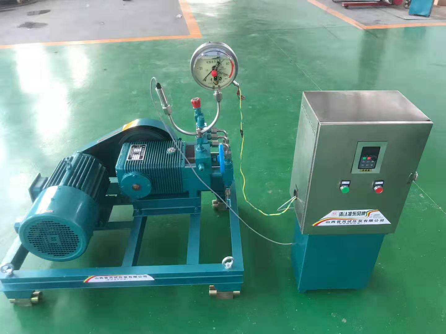 全防腐智能试压泵控制系统已交付石油集团海洋工程